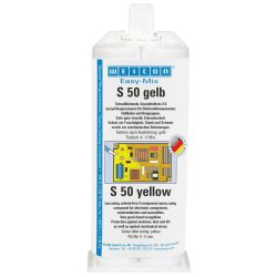 WEICON Easy-Mix S 50 Epoxylim Gul