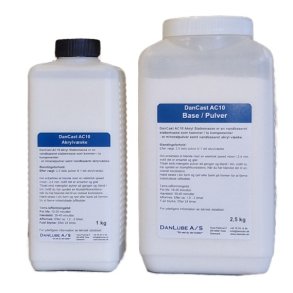 DanCast AC10 Akryl stbemasse 2K - 3,5kg St