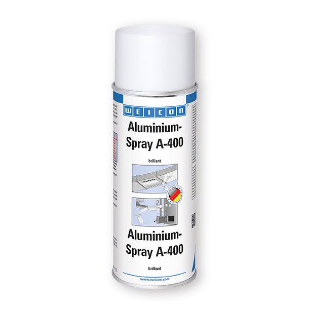 WEICON Aluminium Spray A400 Brillant