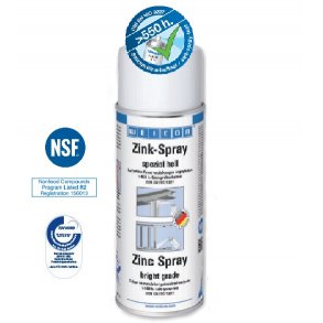 WEICON Zink Spray - Bright Grade NSF