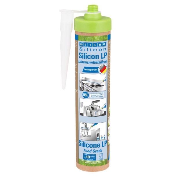 WEICON Geen-Tube Silicone LP Transparent 280ml