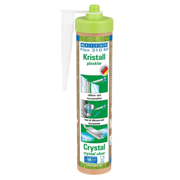 WEICON Green-Tube Flex 310M Crystal 280ml
