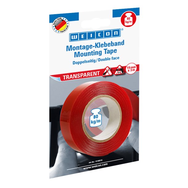 WEICON Monteringstape Transparent