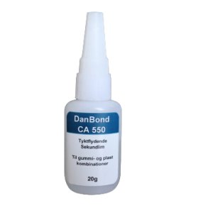 DanBond CA 550 Tyktflydende Sekundlim