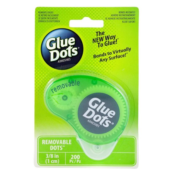 Glue Dots DOT N' GO&reg; Removable